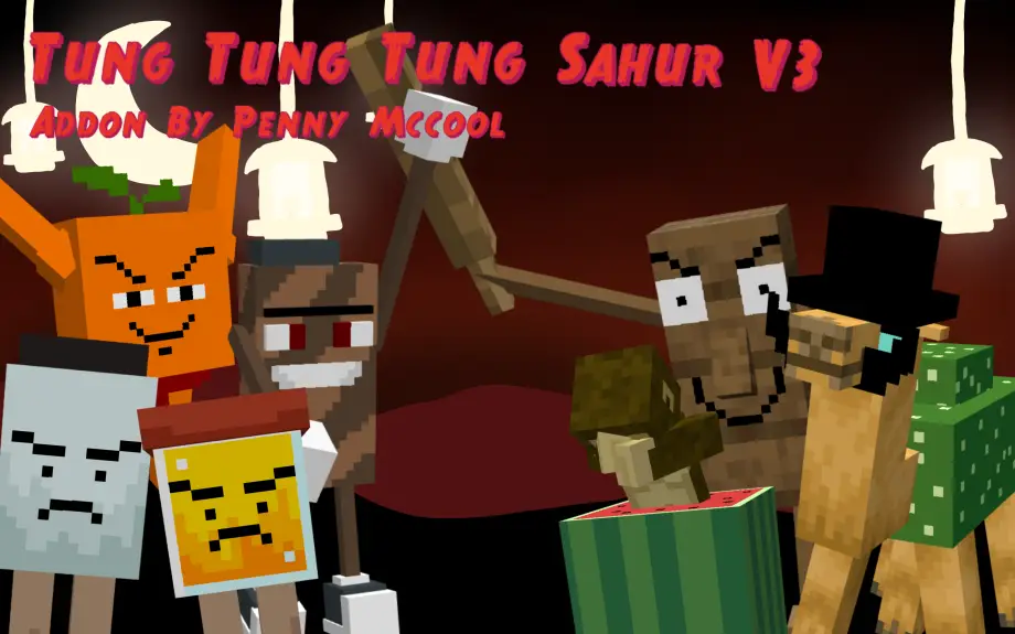 Thumbnail: Tung Tung Tung Sahur Addon V3