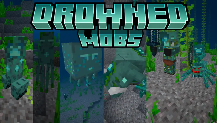 Thumbnail: Drowned Mobs 1.21.110+