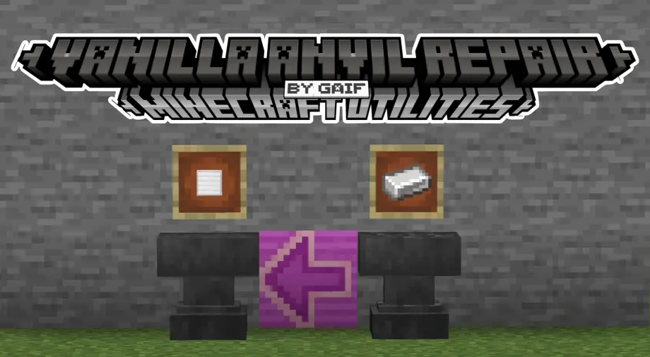 Thumbnail: Vanilla Anvil Repair [1.26.X]+