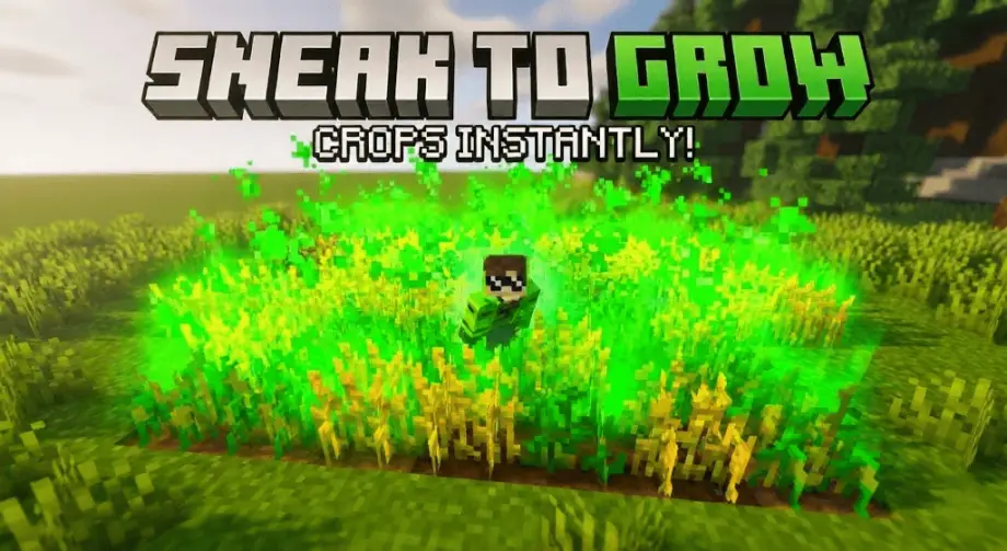 Thumbnail: sneak to grow addon "Sneak Boost Farming System"