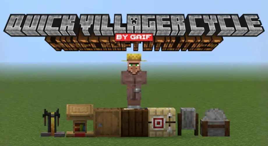 Thumbnail: Quick Villager Cycle Trades [1.26.X]+