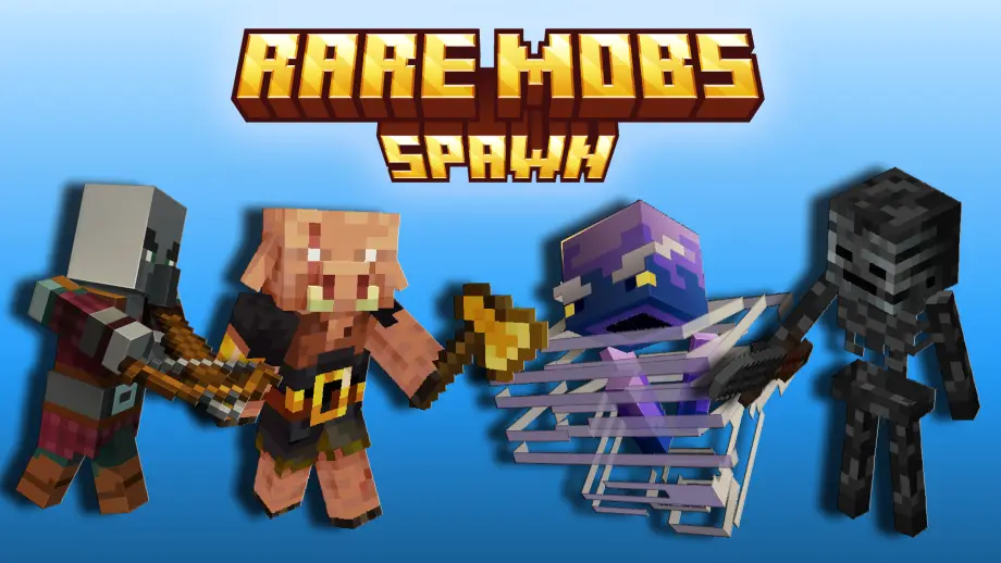 Thumbnail: Rare Mobs Spawn 1.21.120+