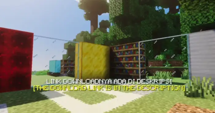 Seamlessly connected colorful blocks outdoors