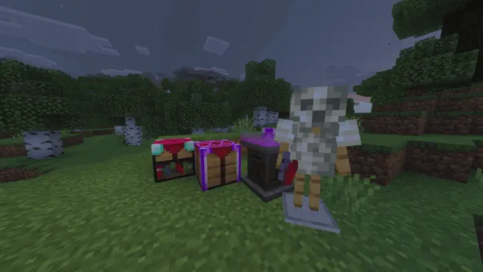 ALT New equipment and armor on display