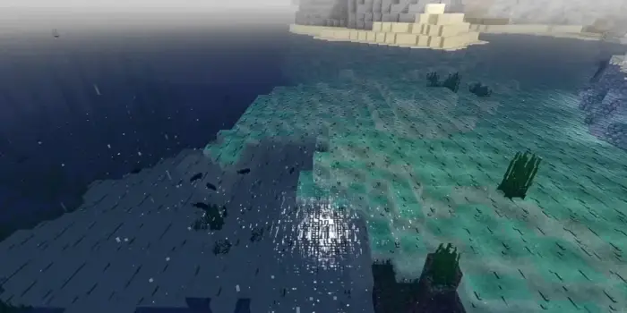 Realistic water reflections and smooth lighting