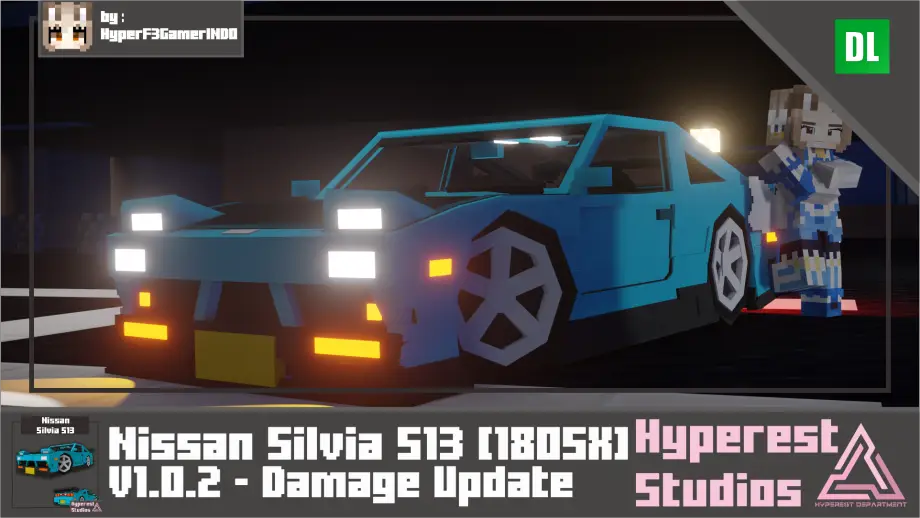 Thumbnail: Nissan Silvia S13 | v1.0.2 Damage Update