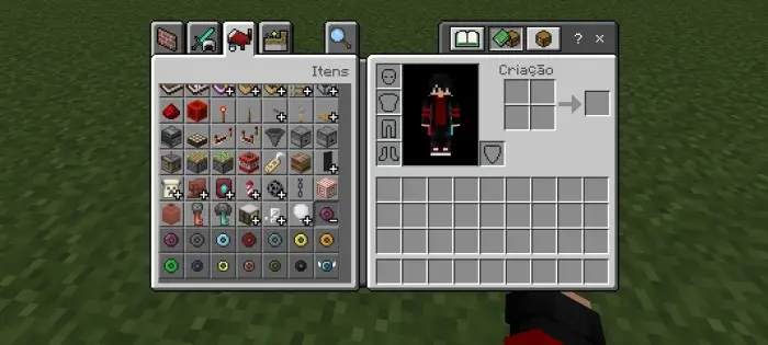 Game inventory screen showing modded rings