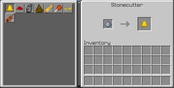 Silly sound items and crafting interface