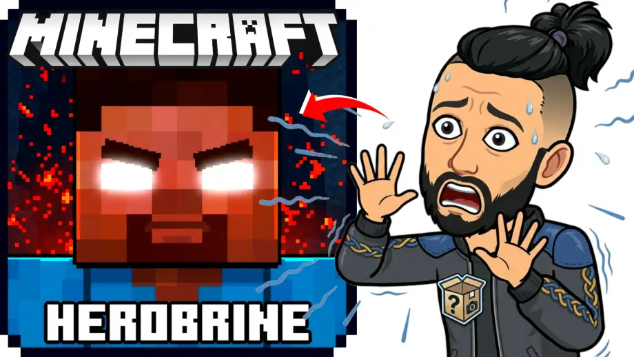 Thumbnail: RR Herobrine Addon for Minecraft Bedrock | Horror Survival