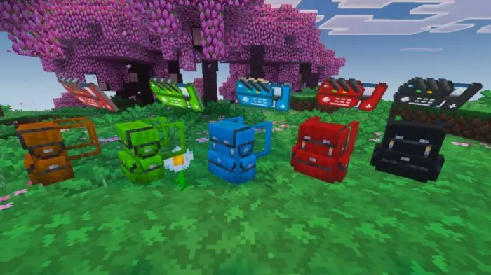 Colorful Pok&eacute;dex gadgets on grassy field