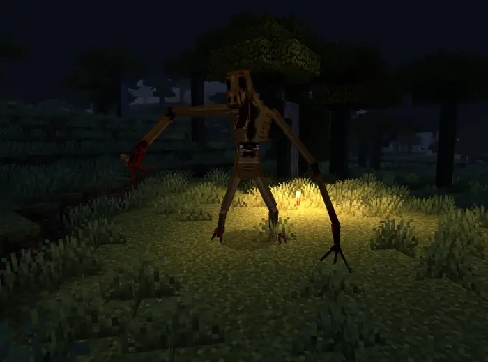 Terrifying bread monster stalks at night