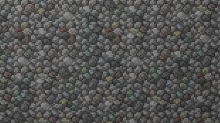 Colorful pixelated cobblestone texture