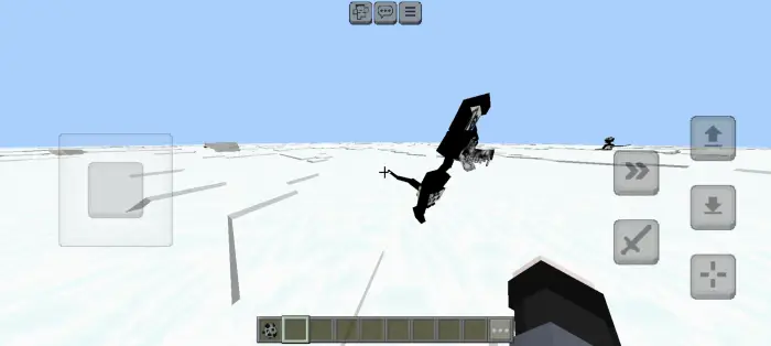 ALT Dark hostile mob in snowy landscape