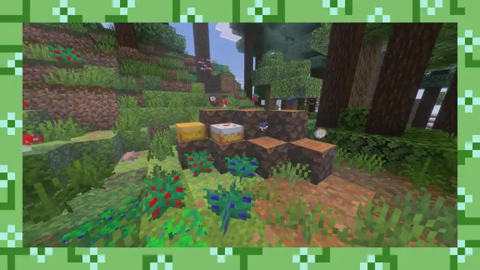 New biomes with lush plants and blocks