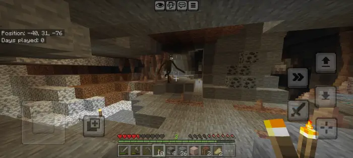 ALT Dark creature lurks in underground cave