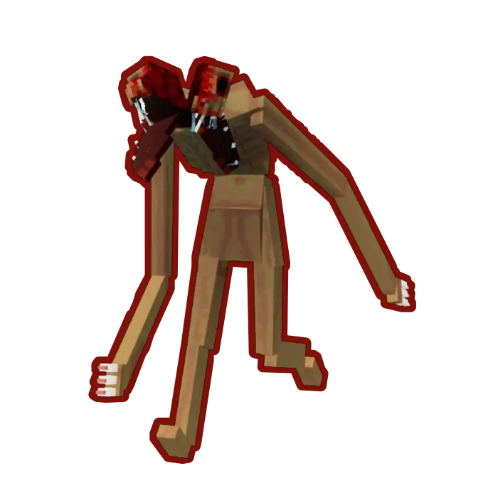 Grotesque humanoid cave dweller monster