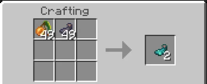 Berry crafting recipe for new food item