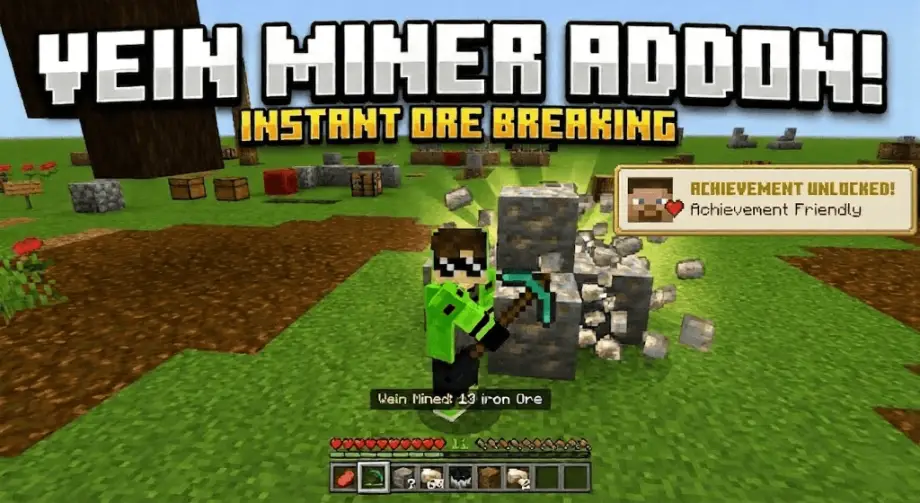 Thumbnail: Vein Miner "Break a whole vein"