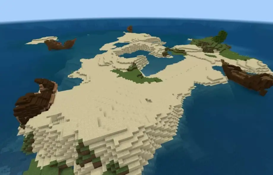 Thumbnail: Four Sheepwrecks Island Seed