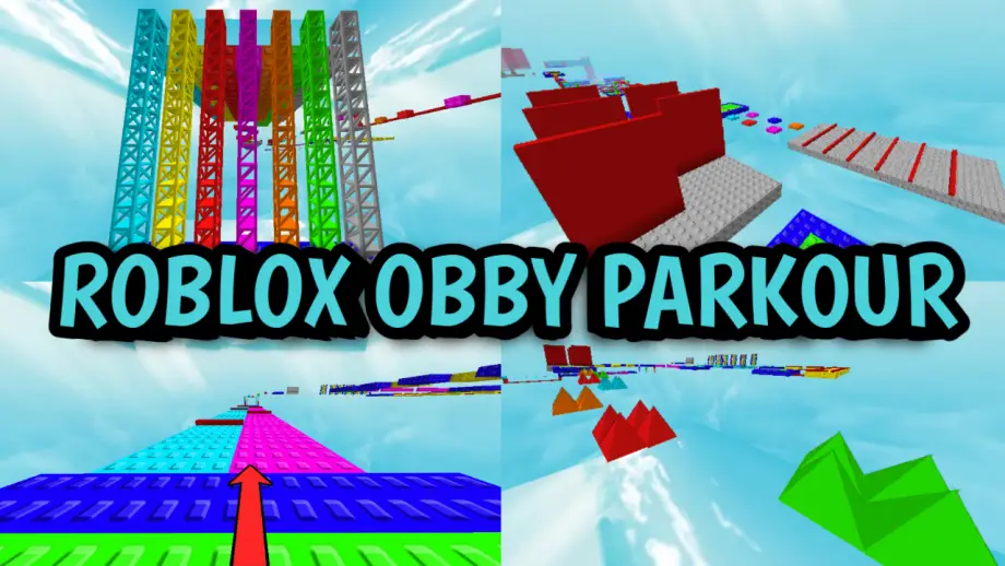 Thumbnail: Roblox Parkour Obby Map