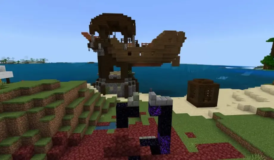 Thumbnail: Shipwreck inside the Outpost Seed