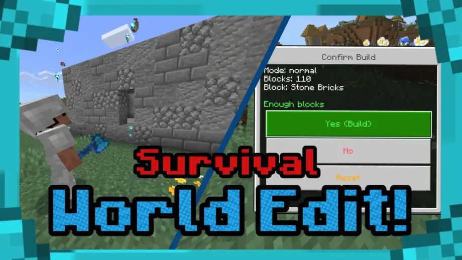 Thumbnail: Survival World Edit (Achievements Friendly)