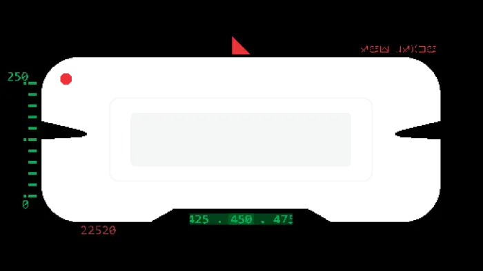 Star Wars-themed HUD interface overlay
