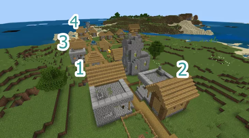 Thumbnail: 4 Blacksmiths at Spawn Seed