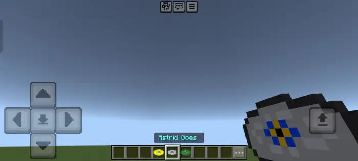 Game UI with custom music disc selected