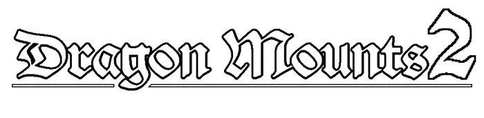 Dragon Mounts 2 mod title logo