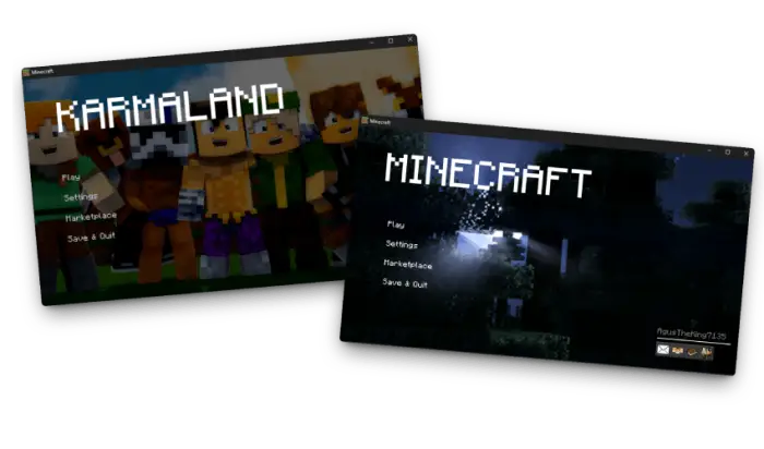 Custom menu backgrounds with unique images