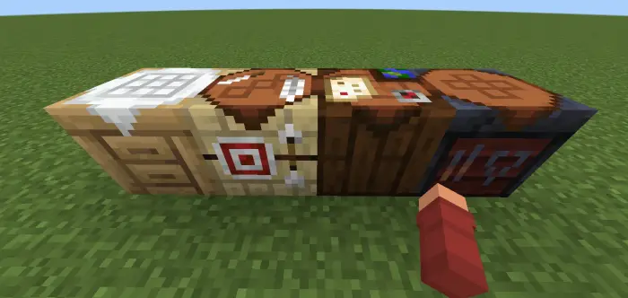 Baris meja dan blok pembuatan yang ditingkatkan