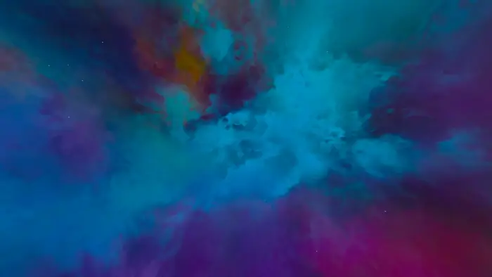 Vibrant blue and purple abstract background