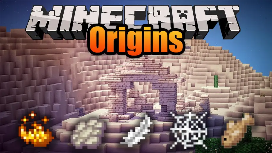 Thumbnail: Origins Mod (1.21, 26.x) – Best RPG Race Mod for Minecraft