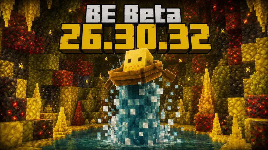 Thumbnail: Small Fixes in Minecraft BE Beta 26.30.32