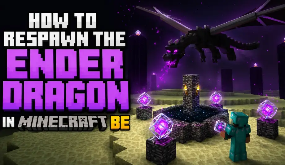Thumbnail: How to Respawn the Ender Dragon in Minecraft Bedrock