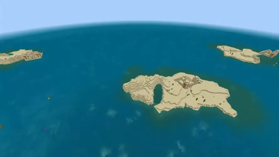 Thumbnail: Three Small Islands with Temples Seed