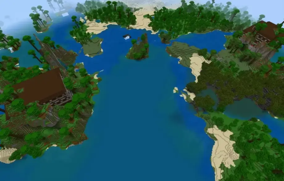 Thumbnail: Double Jungle Mansion at Spawn Seed