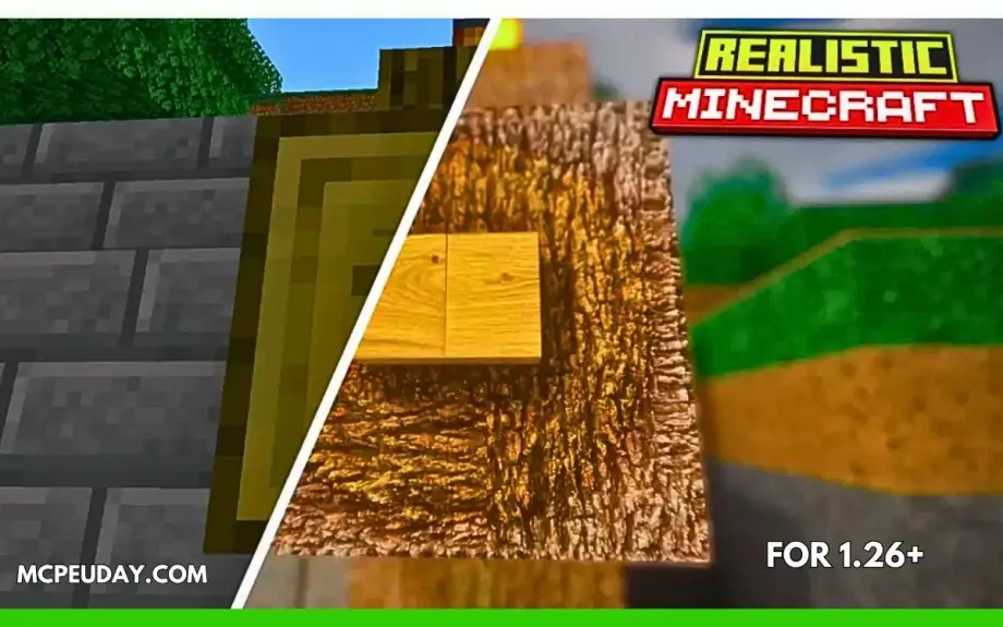 Thumbnail: Realistic Minecraft Resource Pack (26.x, 1.21)