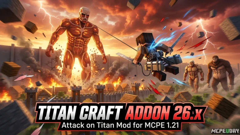 Thumbnail: Titan Craft Addon 26.x for Minecraft