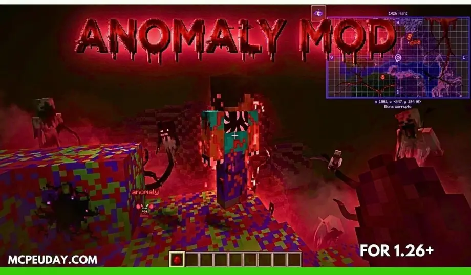 Thumbnail: Anomaly Mod (26.x, 1.21) – Horror Addon