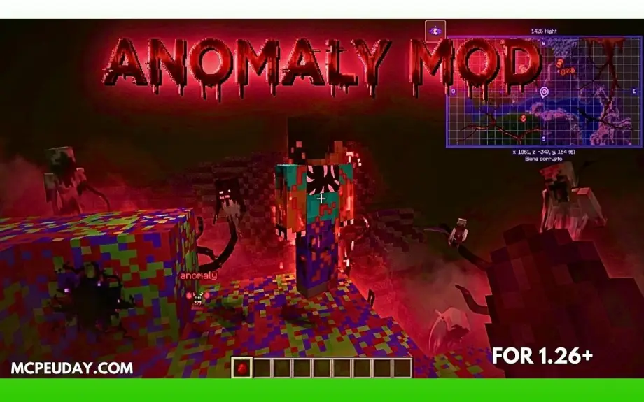 Thumbnail: Anomaly Mod (26.x, 1.21) – Horror Addon
