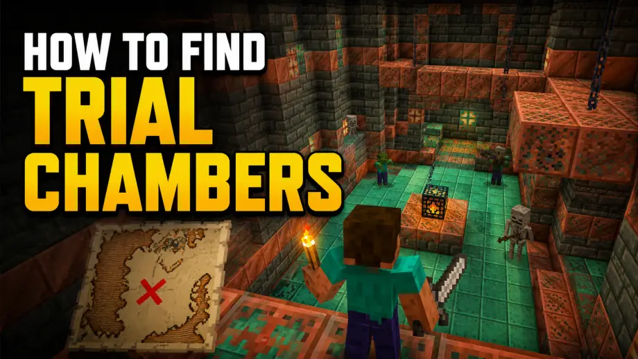 Thumbnail: How to Find Trial Chambers in Minecraft Bedrock