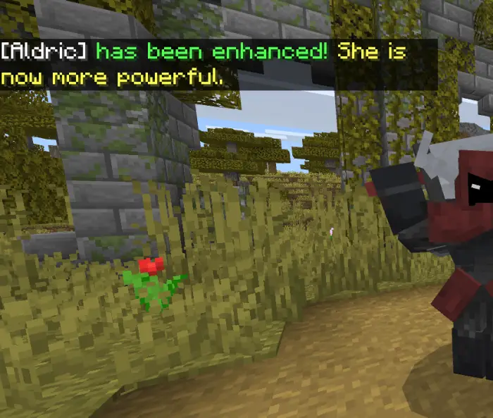 Companion receives a power enhancement.