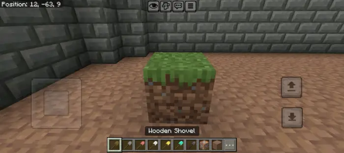 Simplified tool textures and grass block