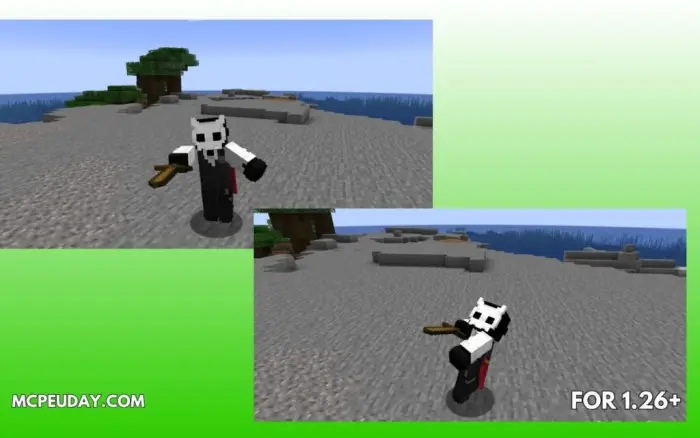 ALT text Character swings sword with new animation