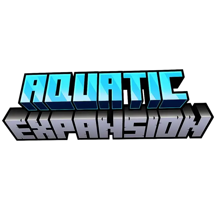 Blocky Aquatic Expansion addon logo.