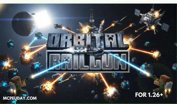 Space battle with lasers and explosions
