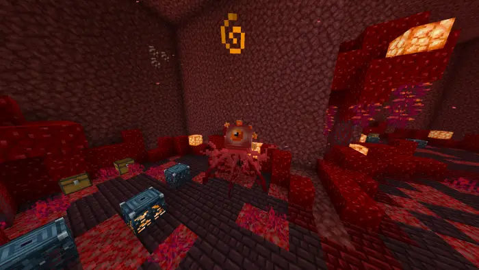 ALT Crimson dungeon with chests and boss mob