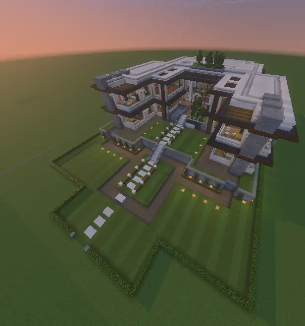 Here's the mansion
